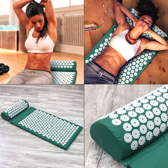 Acupressure top yoga mat