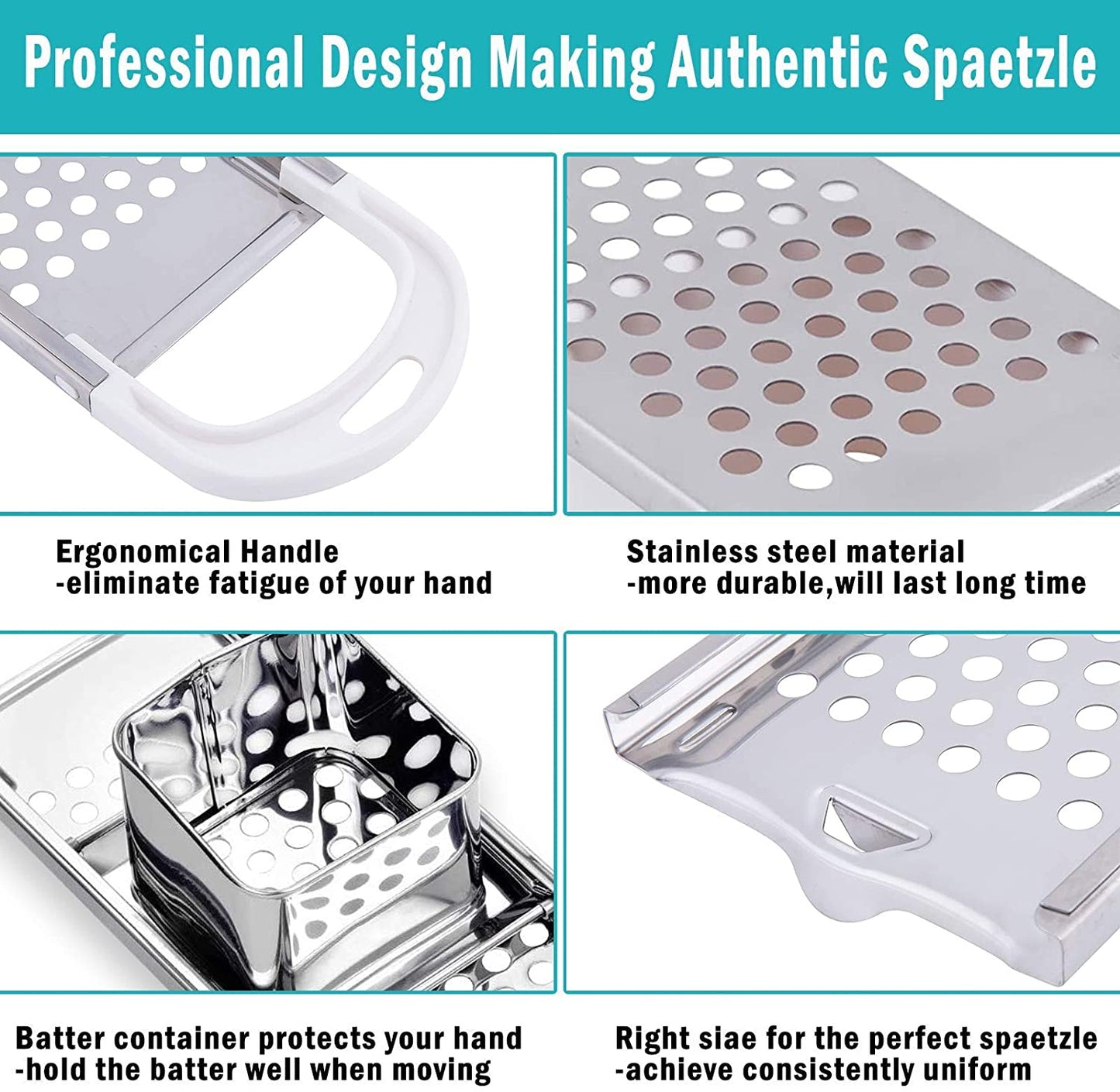 Dumpling Maker with Spider Strainer and Cleaning Brush