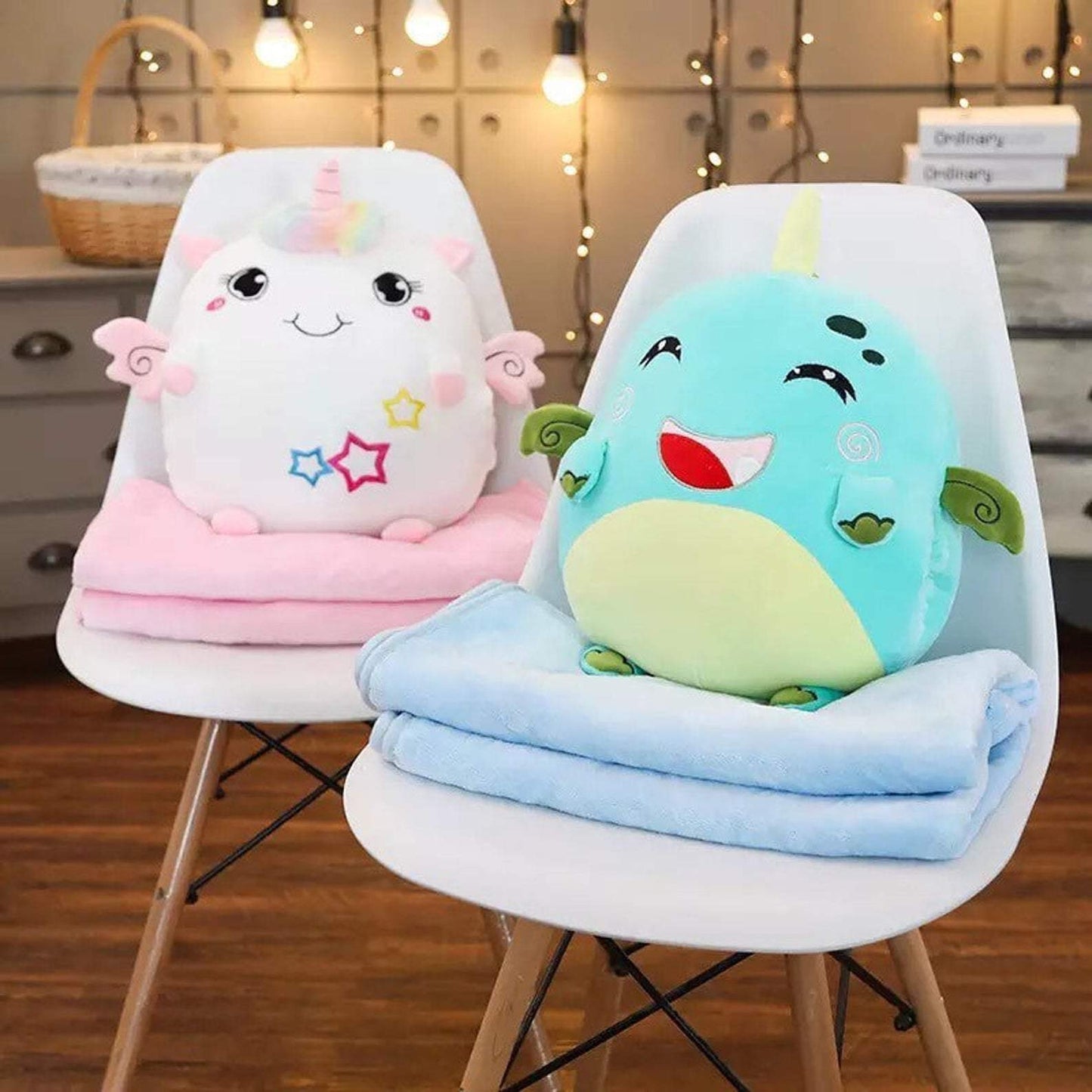 Soft Colorful “3 in 1” Kawaaii Plushies